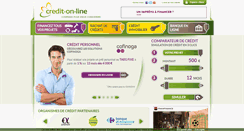 Desktop Screenshot of credit-on-line.com